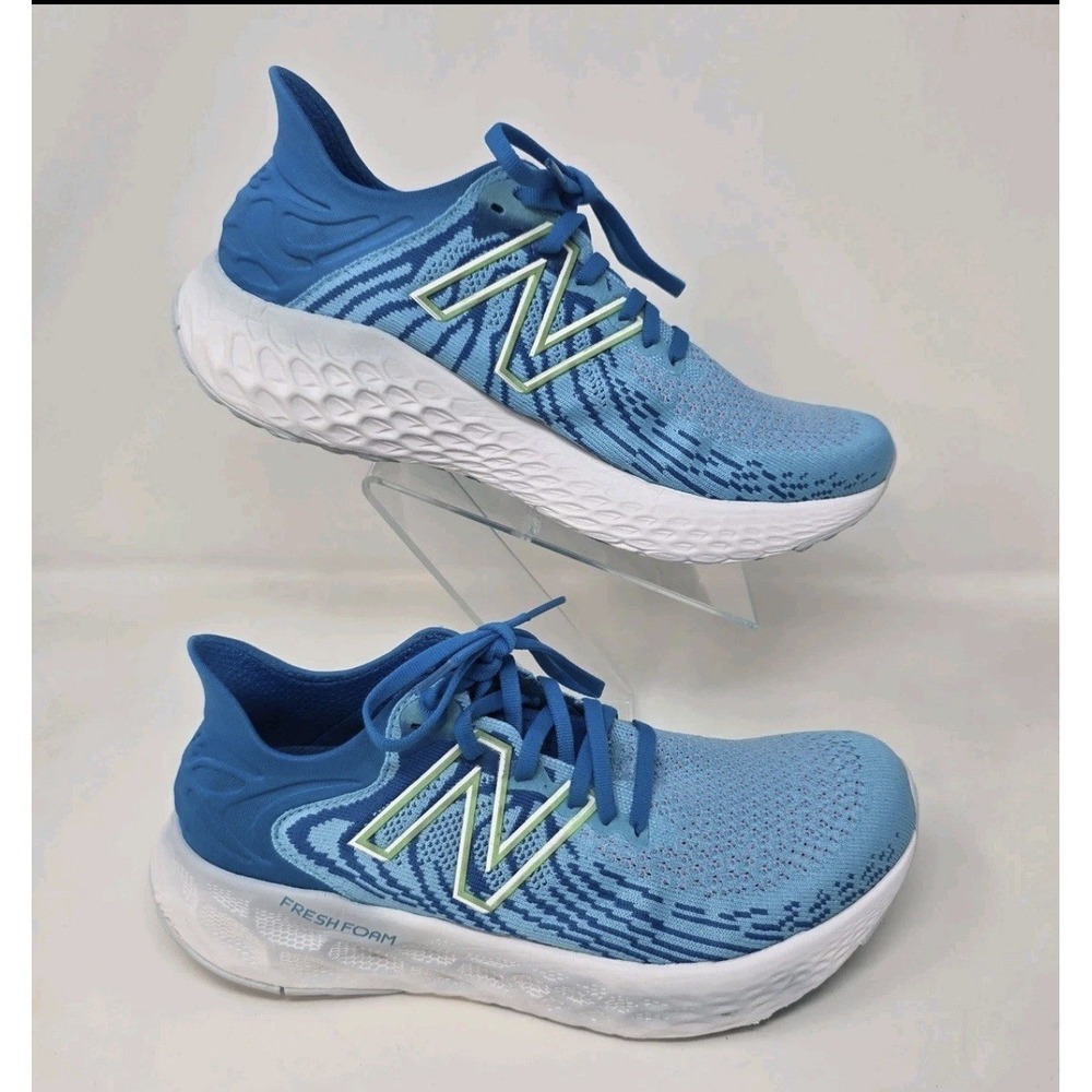 New Balance 1080 Fresh Foam Shoe Women Size 8.5 B Blue Running Training Sneakers